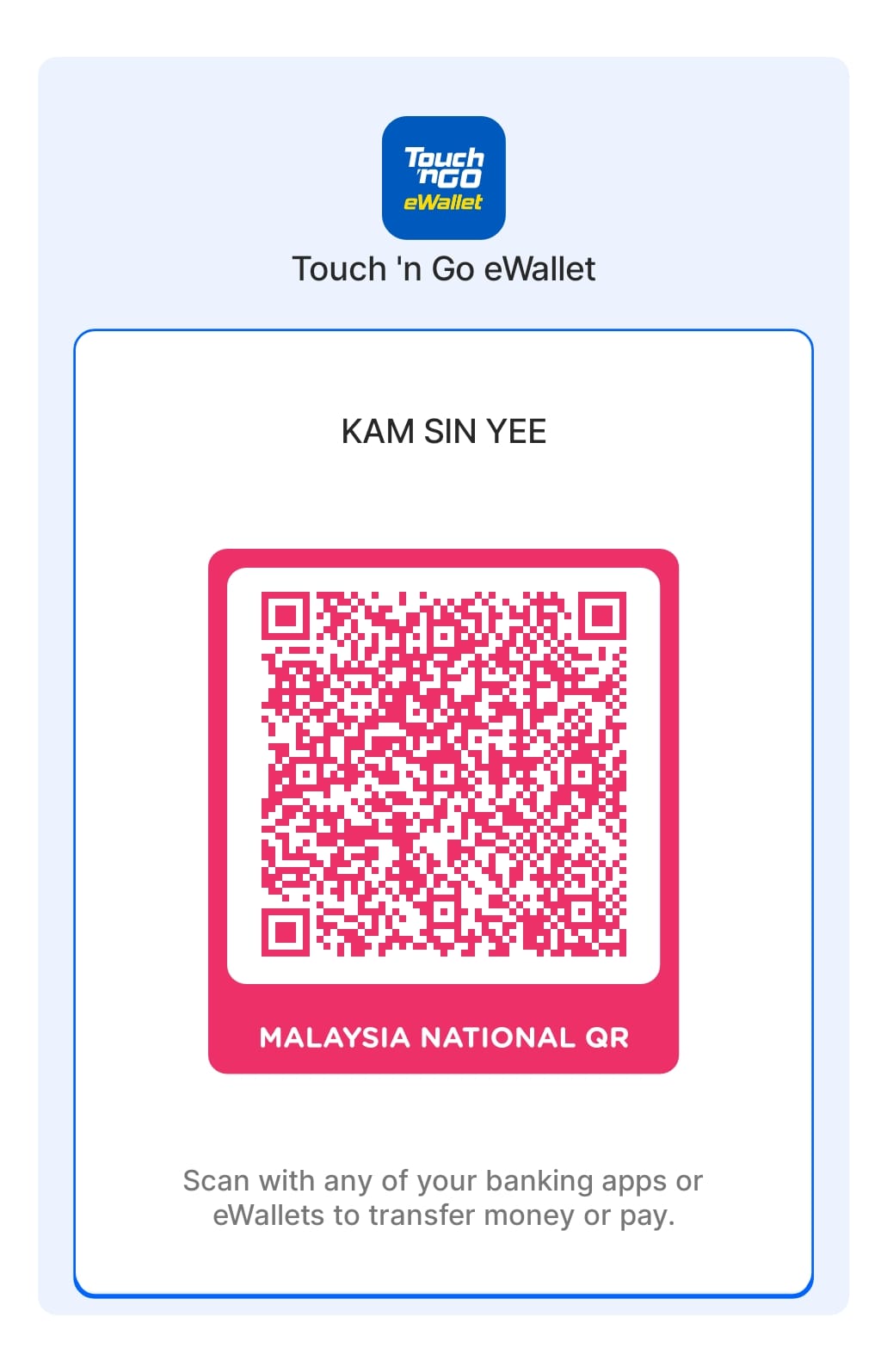 Touch n Go QR
